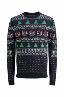 Jack & Jones Junior Trøje jjXmas Andrew Knit^Børn Trøjer & Cardigans