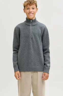 Jack & Jones Junior Trøje jorNorrebro Knit Half Zip Jnr^Børn Trøjer & Cardigans