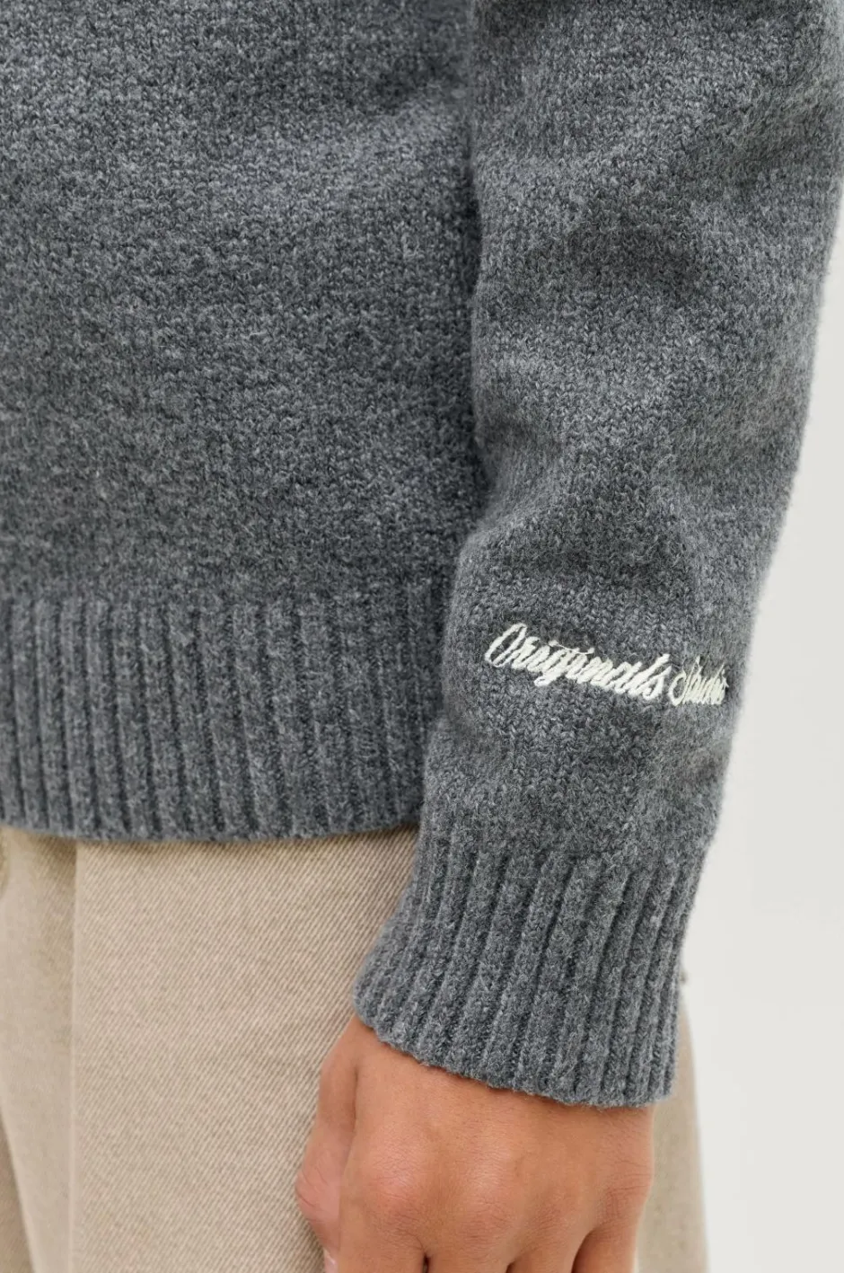 Jack & Jones Junior Trøje jorNorrebro Knit Half Zip Jnr^Børn Trøjer & Cardigans
