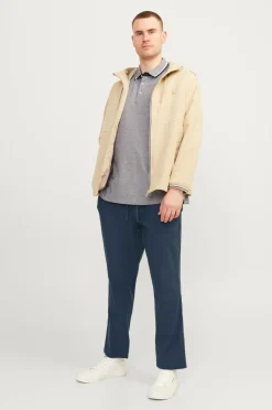 Jack & Jones Plus Hørbukser jpstAce jjBreeze Linen Blend Pls^ Bukser