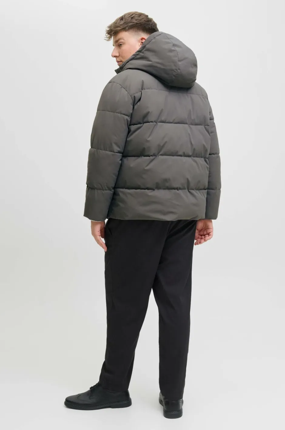 Jack & Jones Plus Pufferjakke jjGlobal Puffer Jacket Pls^ Jakker & Frakker