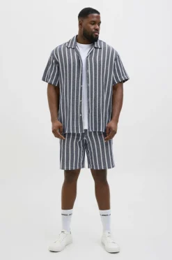 Clearance Plus Shorts jpstJaiden Coba Stripe Jog Short SN Shorts