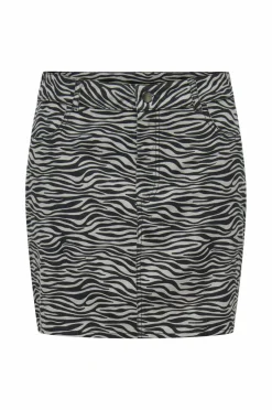 JDY Nederdel Ray MW Mini Skirt Pnt^Dame Nederdele
