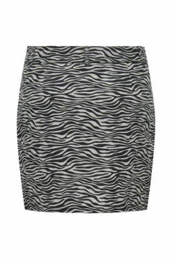 JDY Nederdel Ray MW Mini Skirt Pnt^Dame Nederdele