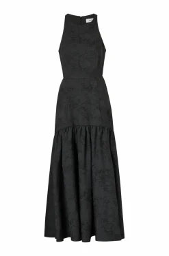 New Maxi kjole med aftagelig rose Dame Kjoler