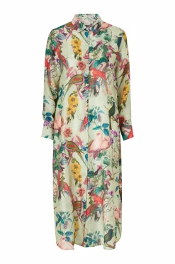 KAANDA Beach life Strandkjole Cheetah Shirt Dress^Dame Strandtøj
