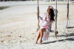 KAANDA Beach life Strandkjole shirt dress resort collection^Dame Strandtøj