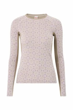 Hot Termisk top Rose Light LS Dame Skiundertøj|Skiundertøj
