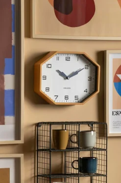 Karlsson Vægur Modern Factory Octagon^ Vægure