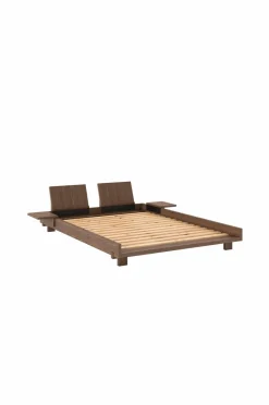Outlet Social Bed W. 2 Pcs Back Rests And 2 Pcs Side Tables Senge & Madrasser