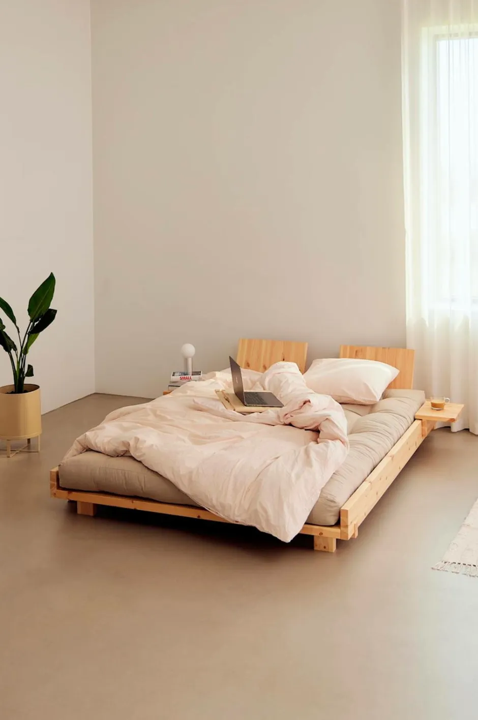 Karup Design Social Bed W. 2 Pcs Back Rests And 2 Pcs Side Tables^ Senge & Madrasser