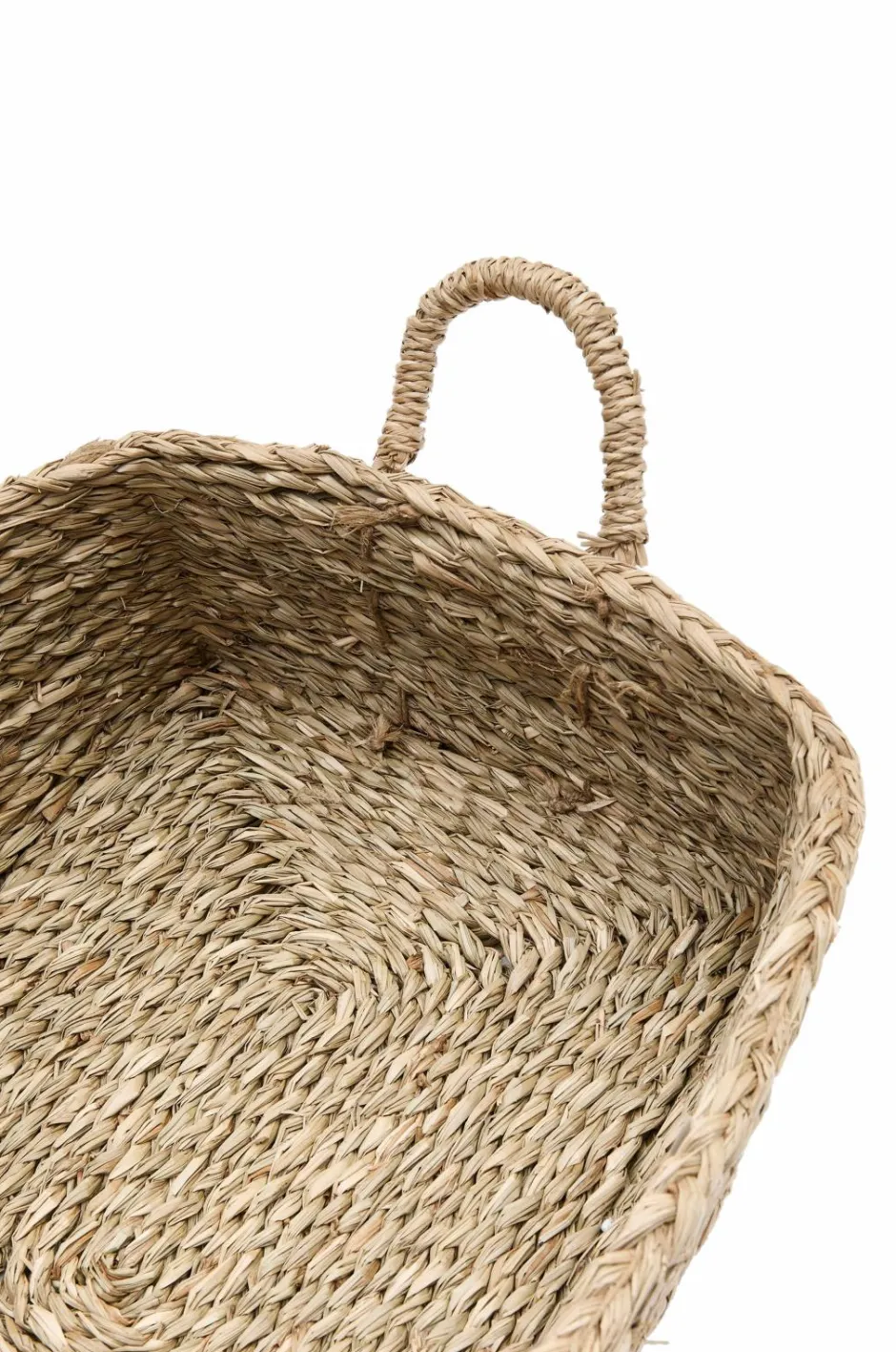 Kave Home Milly sæt med 2 kurve i naturfiber, 32 x 20 cm / 34 x 20 cm^ Kurve