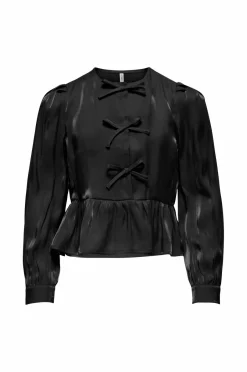 KIDS ONLY Bluse kogVictoria L/S Bow Wvn^Børn Bluser