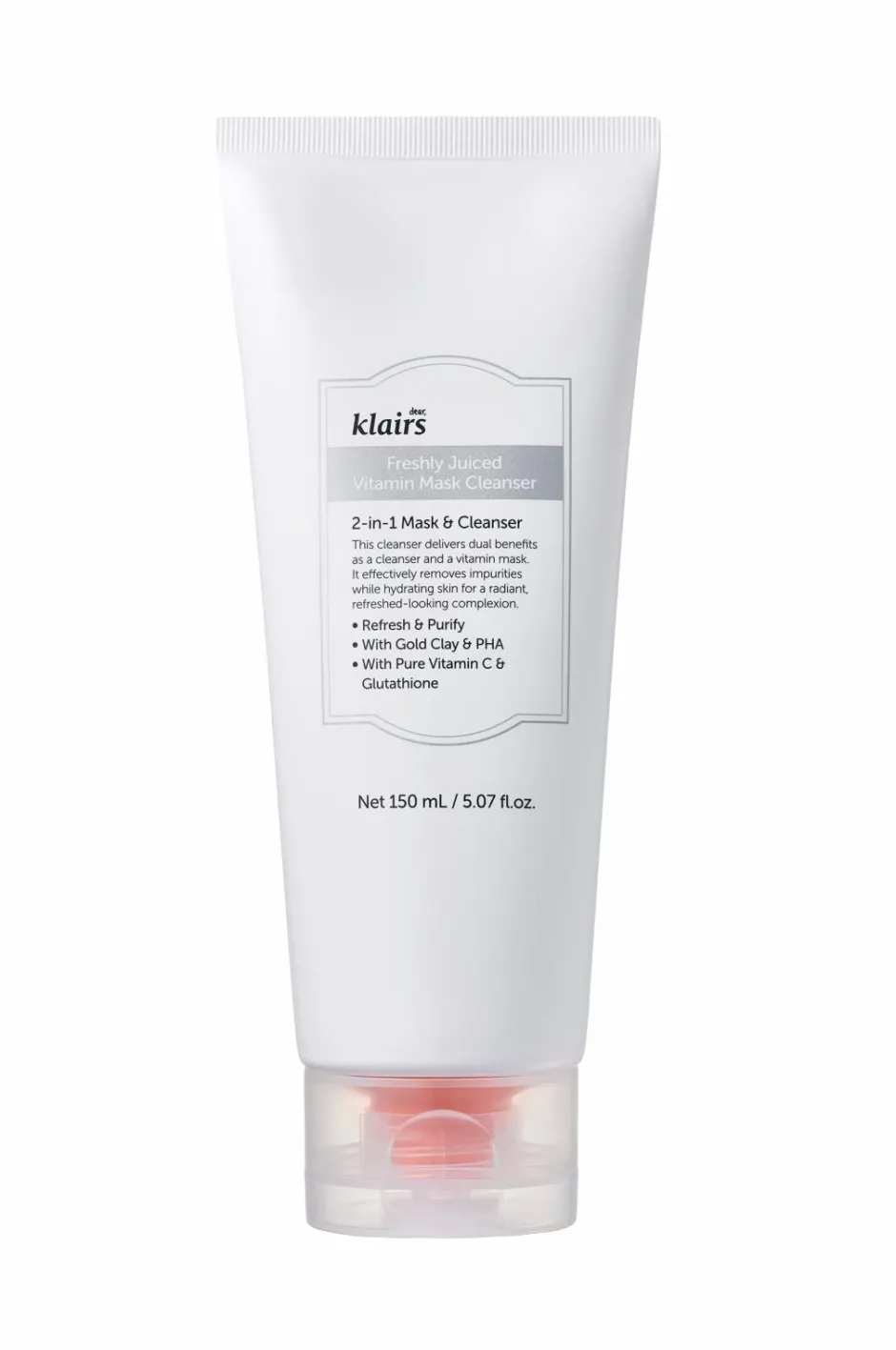 Klairs Freshly Jucied Vitamin Mask Cleanser^ Ansigtspleje|Ansigtspleje