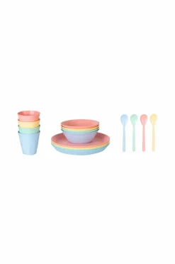 Bordservice Nora Macarons 16 dele Børn Barnevognstilbehør|Made & Trøste