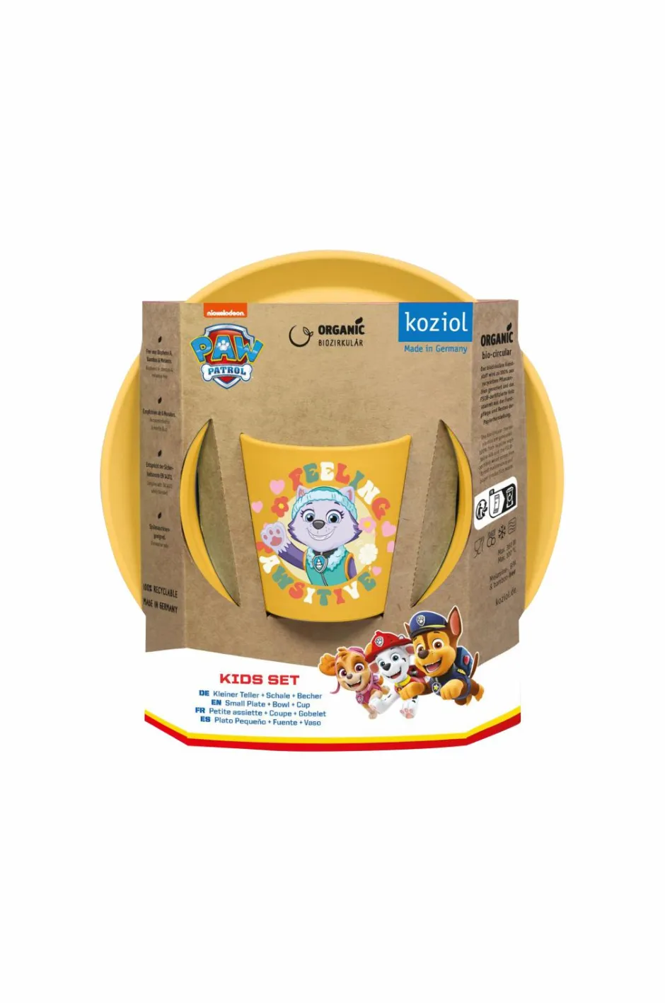 Koziol Børnesæt Connect Paw Patrol 3 dele^Børn Barnevognstilbehør|Made & Trøste