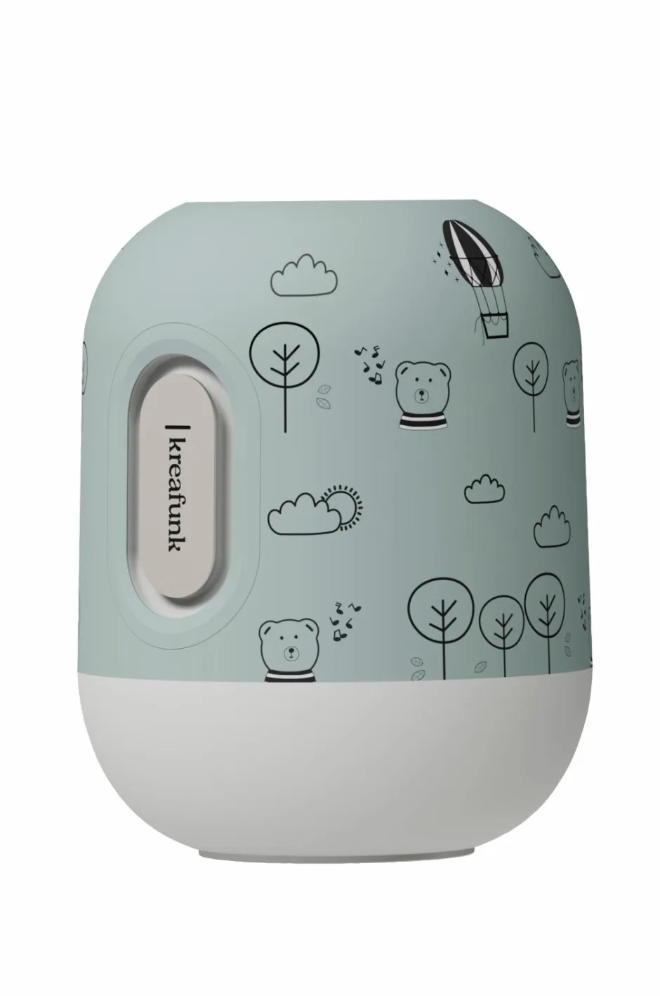 Kreafunk Bluetooth-højttaler/LED-lampe Glowie^Børn Barnevognstilbehør