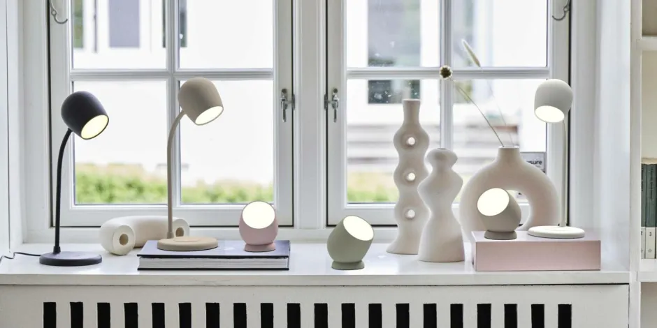 Sale Bærbar LED-lampe Beam Genopladelige Lamper|Bordlamper