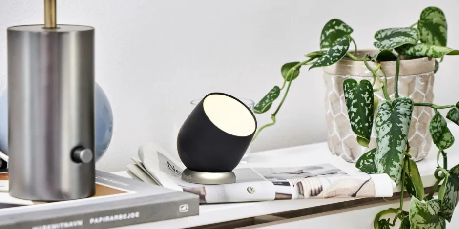 Kreafunk Bærbar LED-lampe Beam^ Genopladelige Lamper|Bordlamper