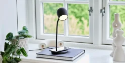 Kreafunk LED-lampe/højttaler/Qi Ellie^ Bordlamper