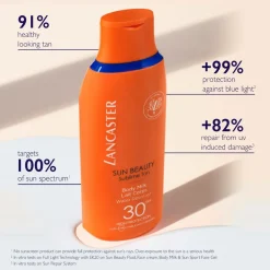 Lancaster Sun Care Face & Body Body Milk SPF30 175 ml^ Solbeskyttelse