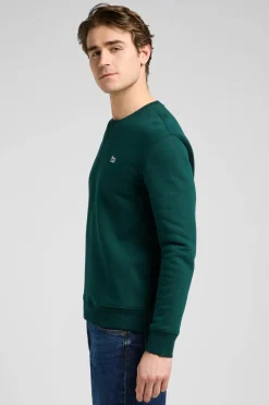 Lee Sweatshirt Patch Crew Sws^ Sweatshirts & Hoodies