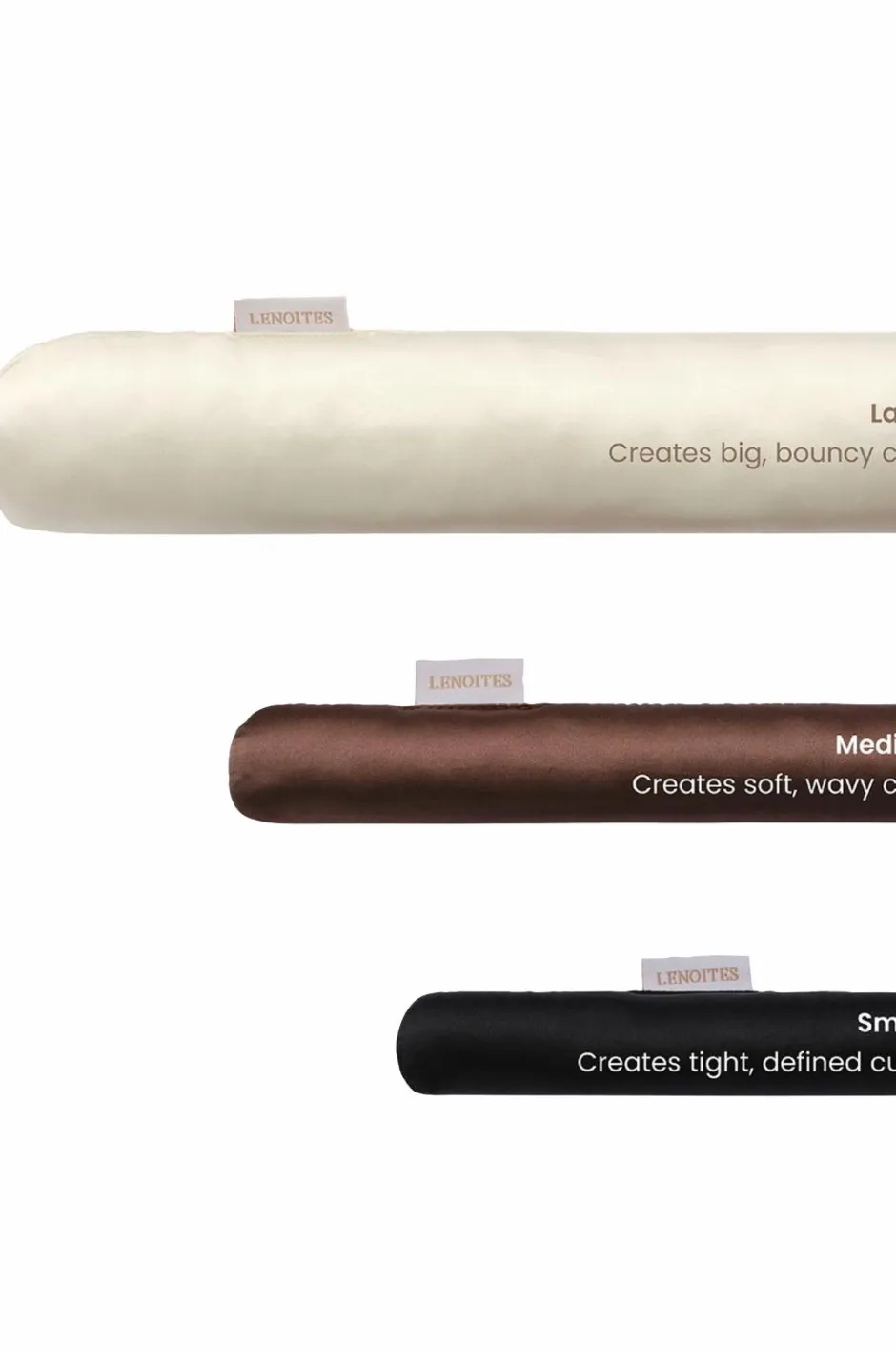 New Heatless Curls In Mulberry Silk Medium Styling