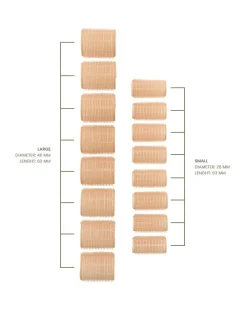 Lenoites Self Grip Hair Rollers 16-Pak^ Styling