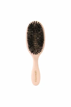 Wild Boar Hair Brush With Cleaning Tool Hårbørster