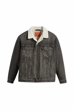Discount Fløjlsjakke Relaxed Fit Sherpa Trkr Jakker & Frakker