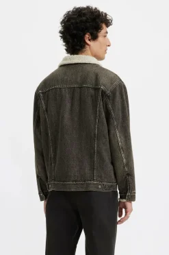 Discount Fløjlsjakke Relaxed Fit Sherpa Trkr Jakker & Frakker