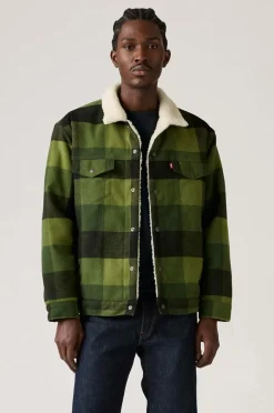 Outlet Jakke Relaxed Fit Plaid TR Jakker & Frakker