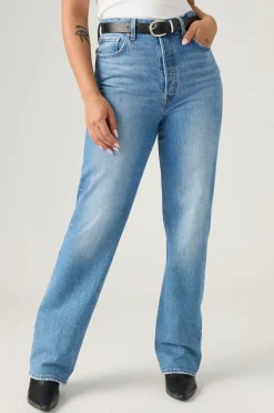 Discount Jeans Ribcage Full Length Dame Jeans