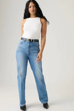 Discount Jeans Ribcage Full Length Dame Jeans