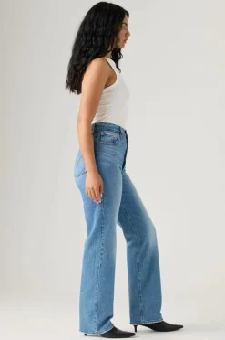 Discount Jeans Ribcage Full Length Dame Jeans