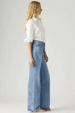 Levi's Jeans Ribcage Wide Leg H223^Dame Jeans