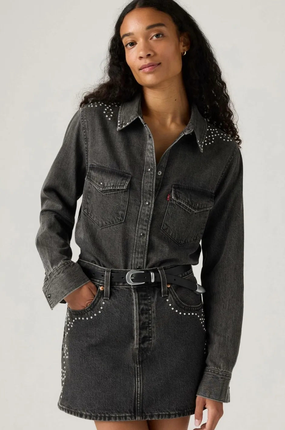 Levi's Jeansskjorte Iconic Western^Dame Basistøj