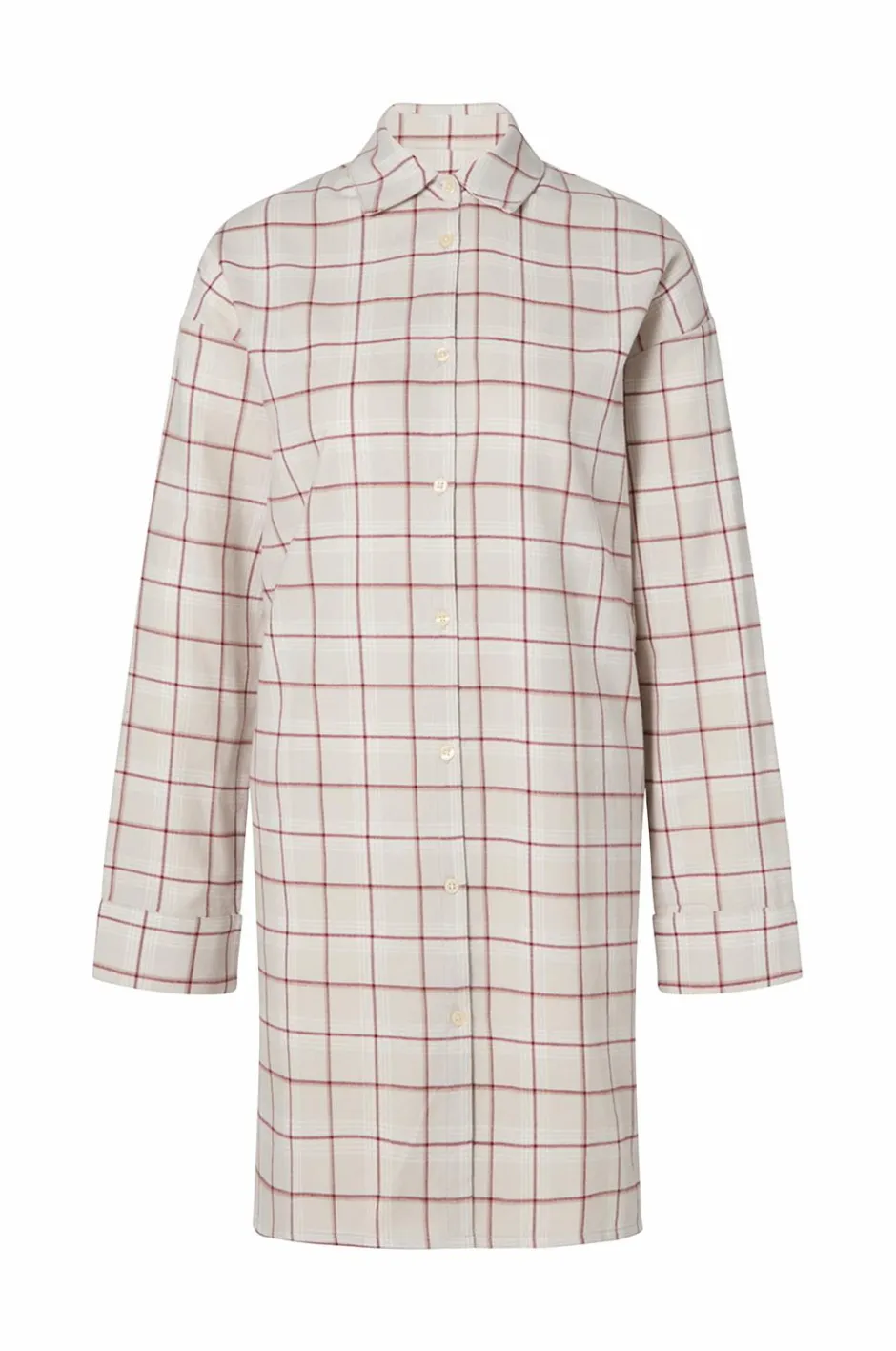 Lexington Natskjorte Ternet flannel^Dame Nattøj