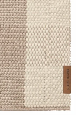 Clearance Ternet jute-tæppe Jute- & Sisaltæpper