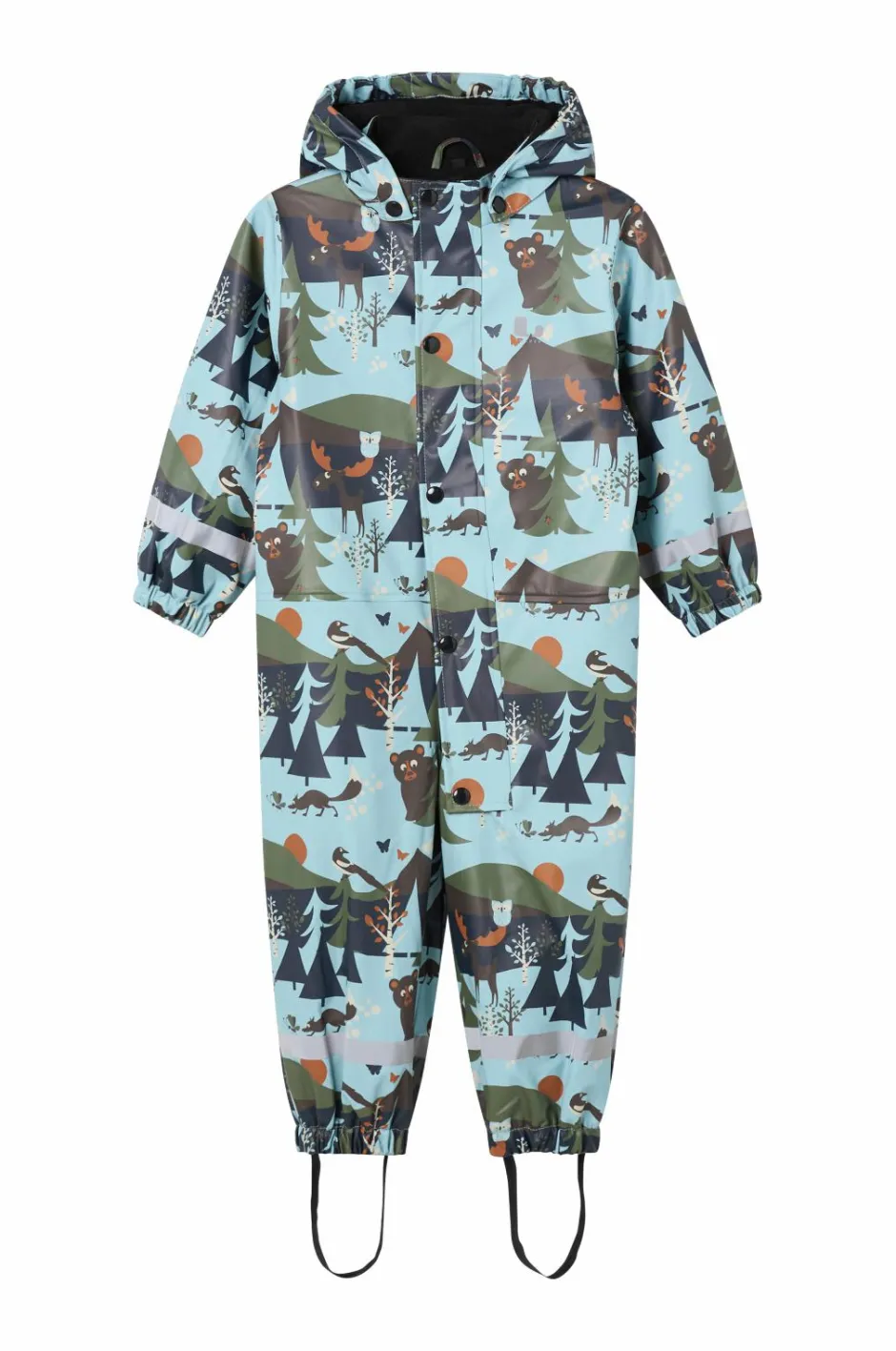 Lindberg Regndragt Lekhyttan Rain Baby Overall Fleece^Børn Overtøj