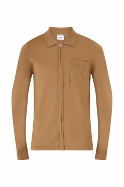 Hot Cardigan Merino Polo Collar Cardigan Trøjer