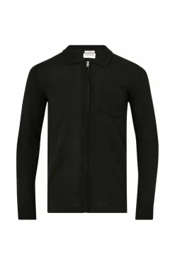 Lindbergh Cardigan Merino Polo Collar Cardigan^ Trøjer