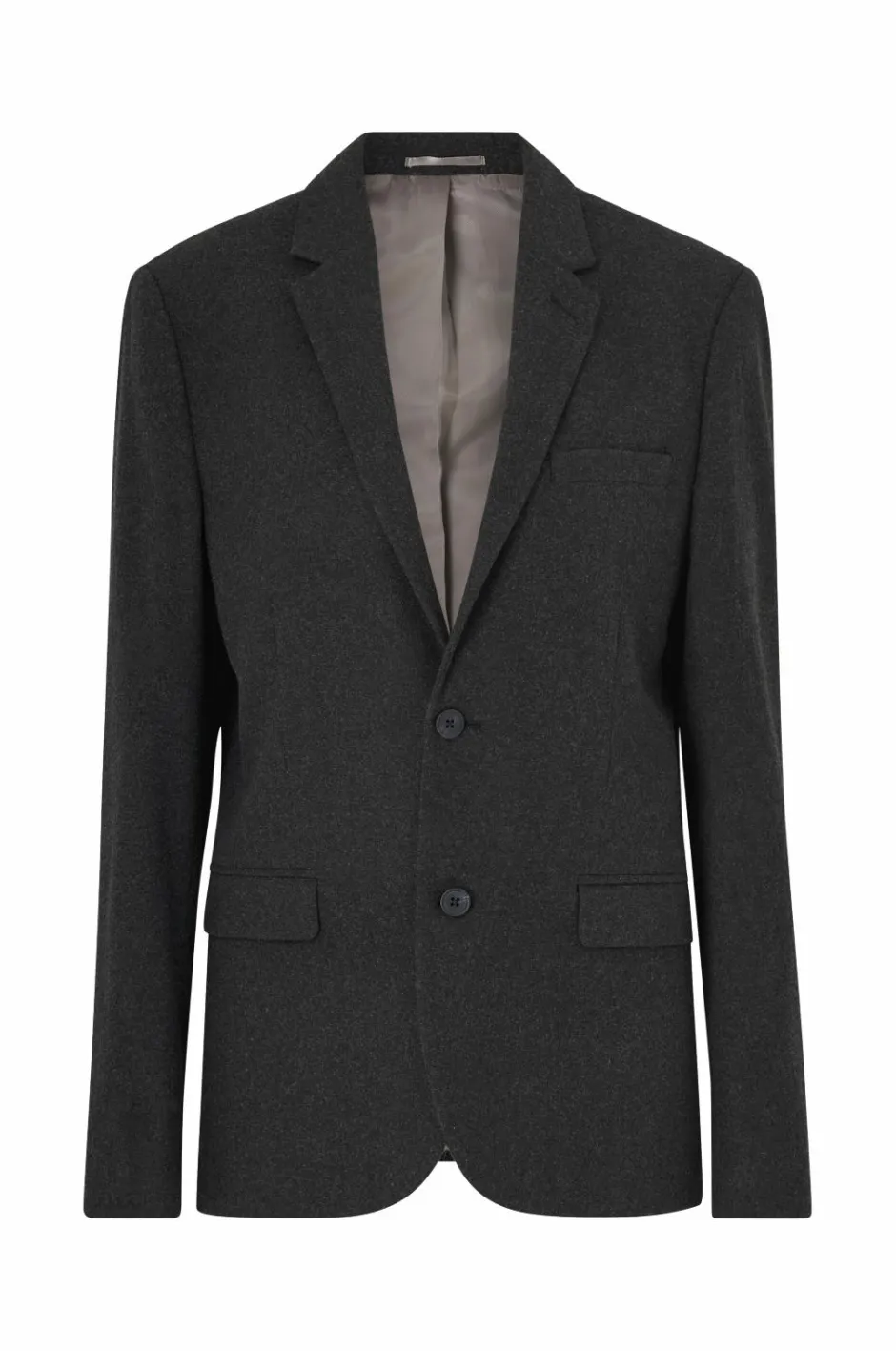 Lindbergh Habitjakke Flannel Wool Blend Blazer^ Blazere & Jakkesæt