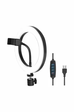 LogiLink Ring Light for Smartphone^ Mobiltelefoner, Tablets & Tilbehør