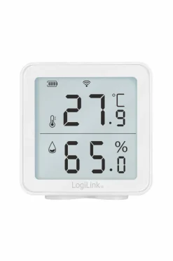 LogiLink Smart temperatur- og fugtighedssensor Wifi Tuya^ Værktøj & Have