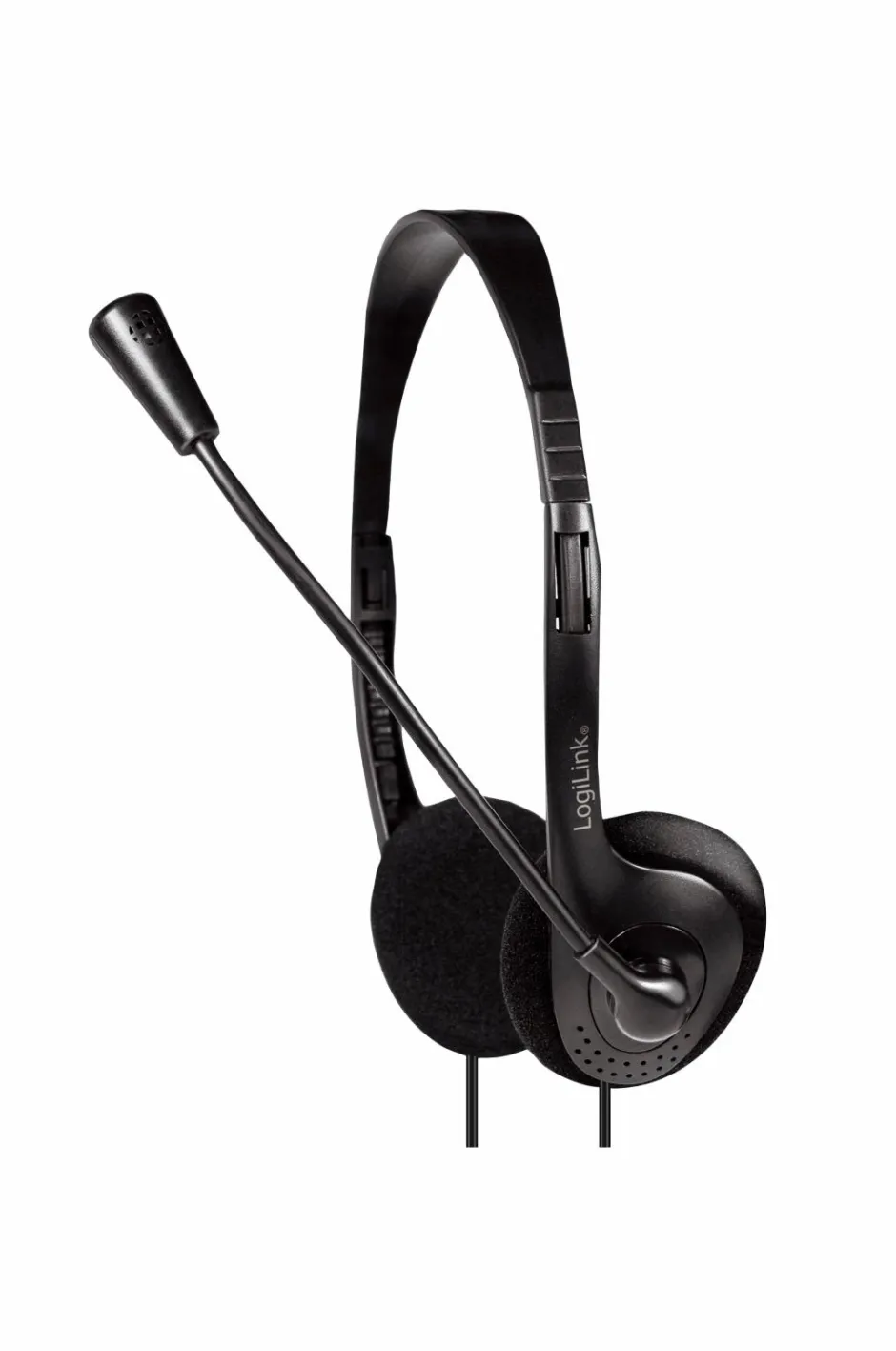 LogiLink Stereo-pc-headset med mikrofon^ Computertilbehør