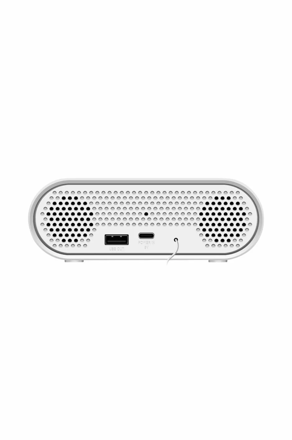LogiLink Urradio med temperatur/luftfugtighed - USB-C/batteristrøm^ Tv, Lyd & Det Smarte Hjem
