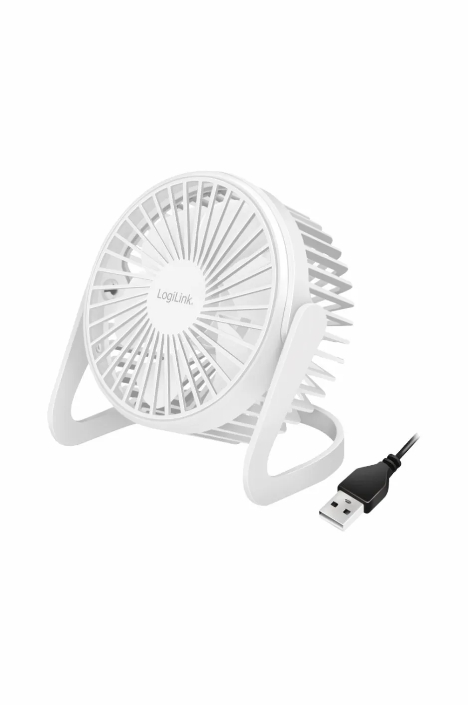 LogiLink USB Bordventilator ø 12,7 cm^ Husholdningselektronik