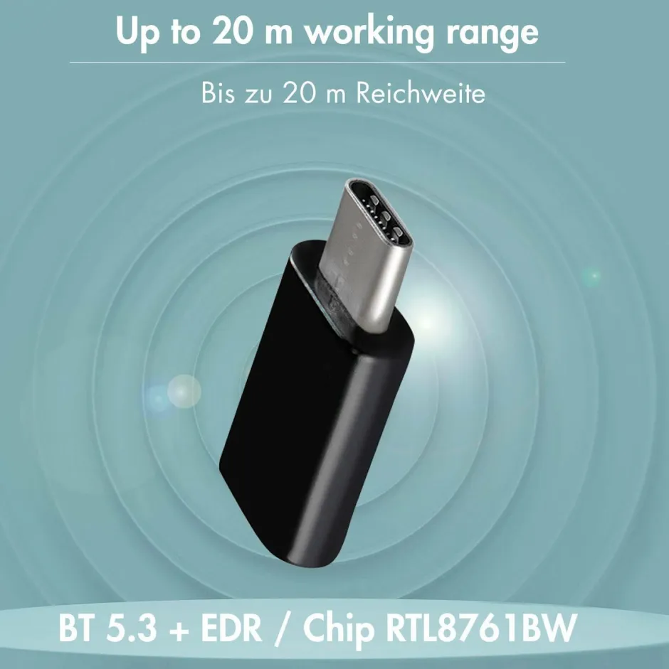 Hot USB-adapter med bluetooth Computertilbehør