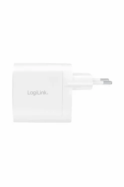 LogiLink USB-oplader 2 x USB-C PD 40W^ Mobiltelefoner, Tablets & Tilbehør